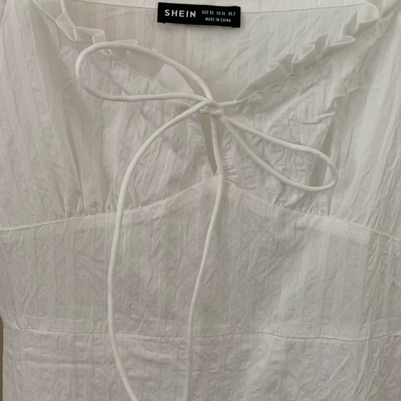 White mini dress - Picture 3 of 4